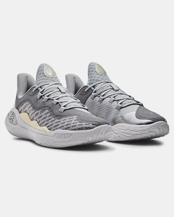 Chaussure de basket Curry 11 « Young Wolf » unisexe, Gray, pdpMainDesktop image number 3